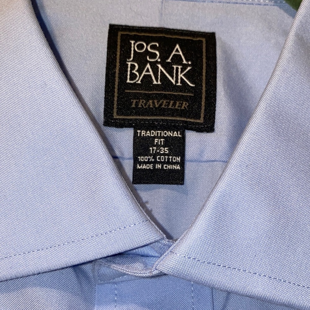 Jos. A. Bank Light Blue Dress Shirt - Picture 2 of 3